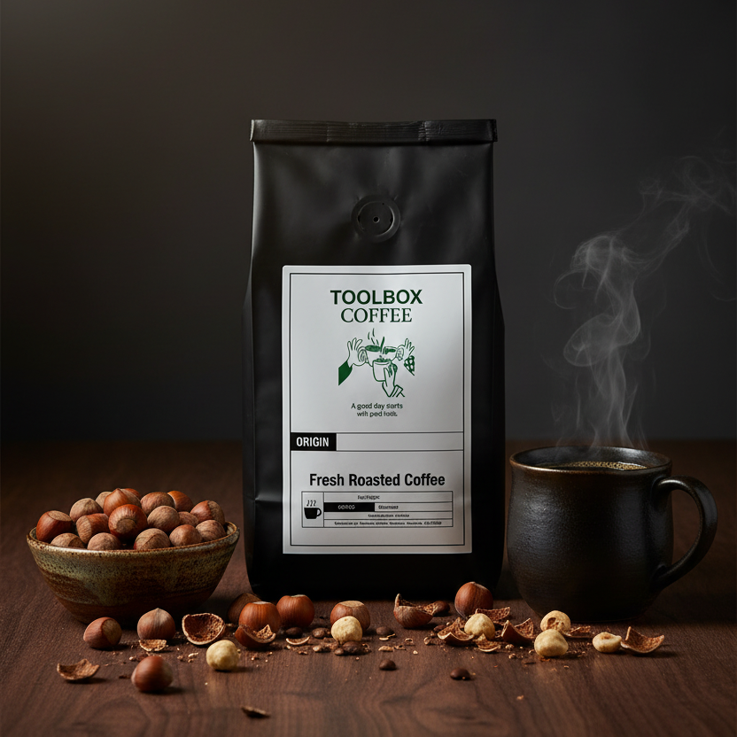 Hazelnut Medium Roast — Flavor Hero Shot